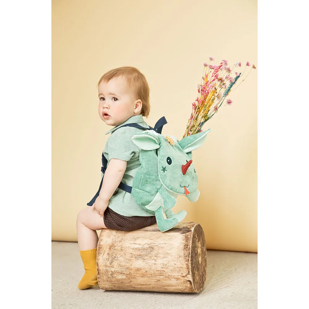 Lilliputiens Joe Soft Ryggsekk, Multicolor