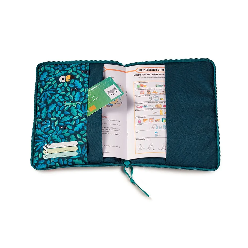 Lilliputiens Selva Health Lommebok, Blue, One Size Lilliputiens Selva Health Lommebok, Blue, One Size