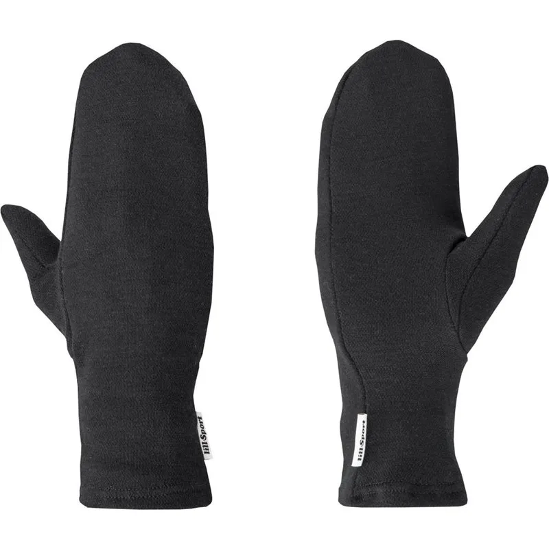 Lillsport Wool Liner Mitt, Black 2
