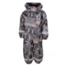Lindberg Vattnadal Rain BabyOverall Fleece Anthracite, Anth/black 2