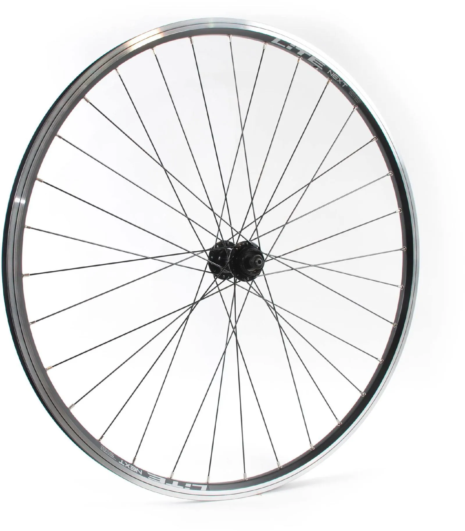 Linus LITE V-b/CL 26"/559 Sort Forhjul Dobbel NEXT, Stikkakse