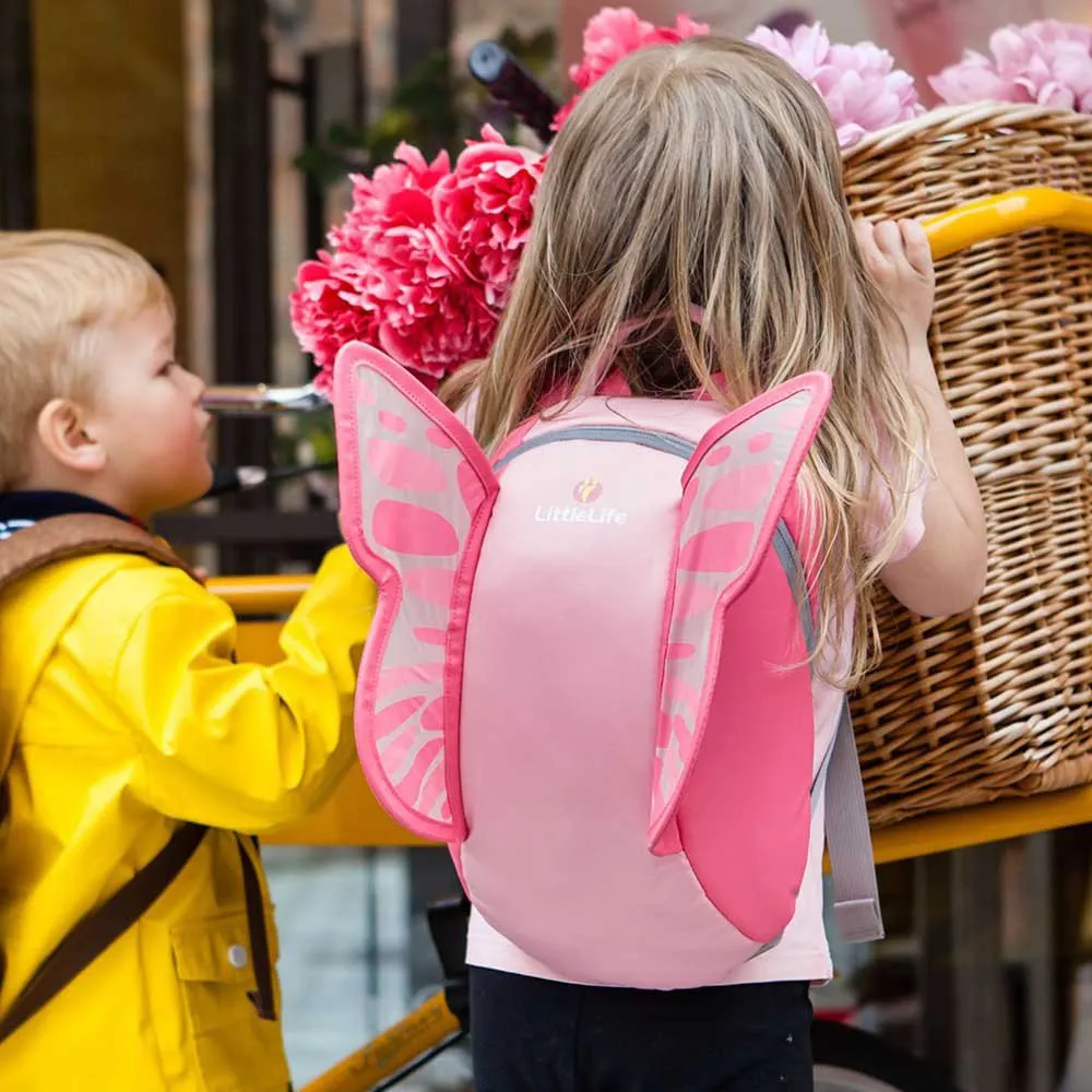 Littlelife Big Butterfly 6l Ryggsekk, Pink