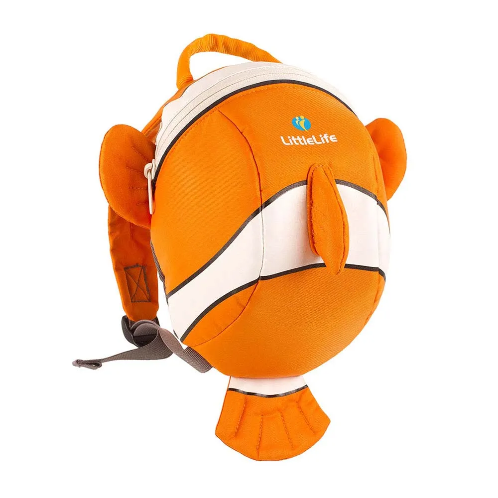 Littlelife Clownfish Animal 2l Ryggsekk, Orange / white