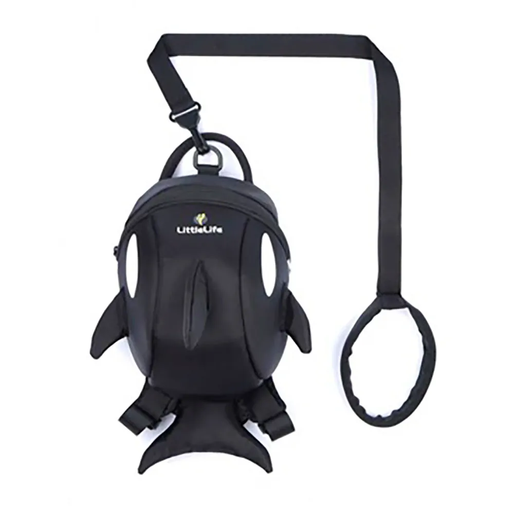 Littlelife Orca 2l Junior-ryggsekk, Black / white