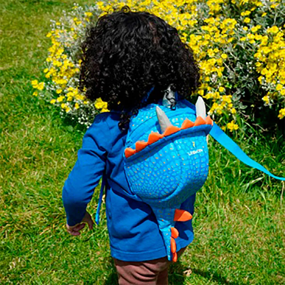 Littlelife Triceratops 2l Junior-ryggsekk, Blue / orange