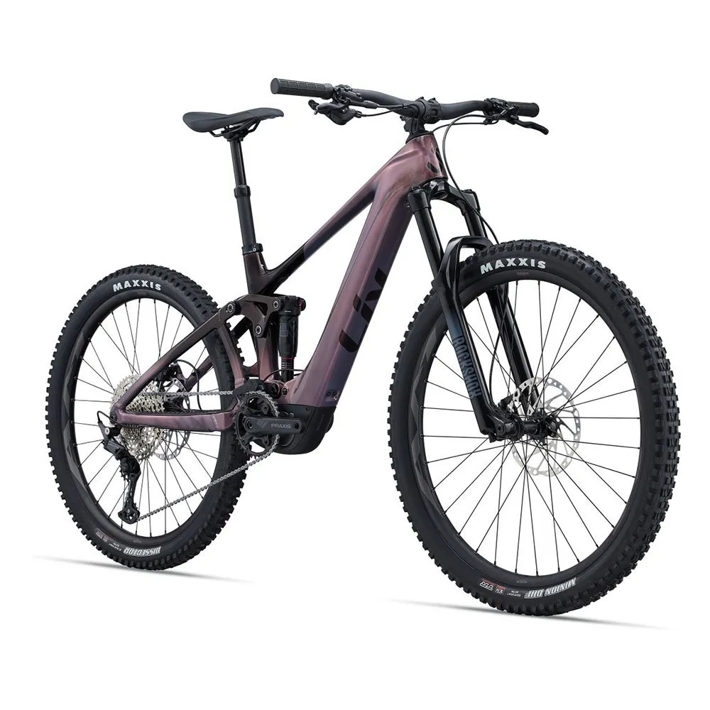 Liv Intrigue X Advanced E+ Elite 3 Syncdrive Pro2 29/27.5´´ Deore 2023 Elektrisk Terrengsykkel, Mirage / cordovan, S, 400Wh, Elsykkel Liv Intrigue X Advanced E+ Elite 3 Syncdrive Pro2 29/27.5´´ Deore 2023 Elektrisk Terrengsykkel, Mirage / cordovan, S, 400Wh, Elsykkel