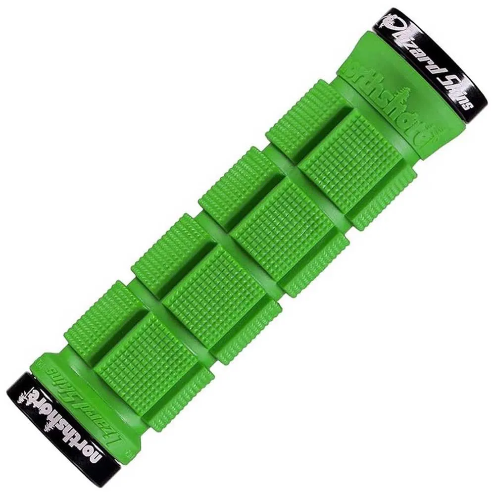 Lizard Northshore Lock-on Håndtak, Lime, 130mm