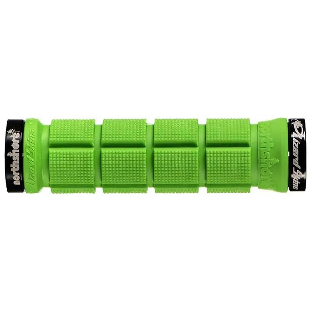 Lizard Northshore Lock-on Håndtak, Lime, 130mm