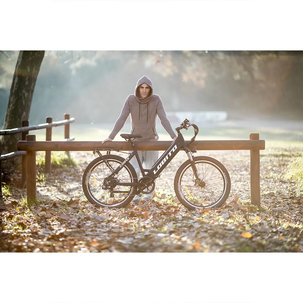Lobito Emax 26´´ Elektrisk Sykkel, Black, One Size, 250Wh, Elsykkel Lobito Emax 26´´ Elektrisk Sykkel, Black, One Size, 250Wh, Elsykkel