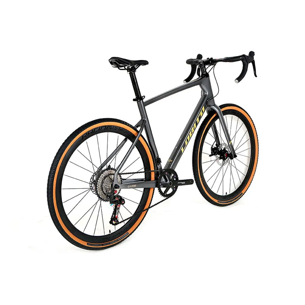 Lobito Gv08 Retrospec 2023 Grussykkel, Brilliant grey, Gravel sykkel Lobito Gv08 Retrospec 2023 Grussykkel, Brilliant grey, Gravel sykkel