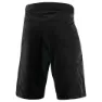 Löffler 27802 Gravel-e Assl Shorts, Black, Regular