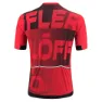 Löffler Full Zip Signature Mid Kort Ermet Trøye, Red