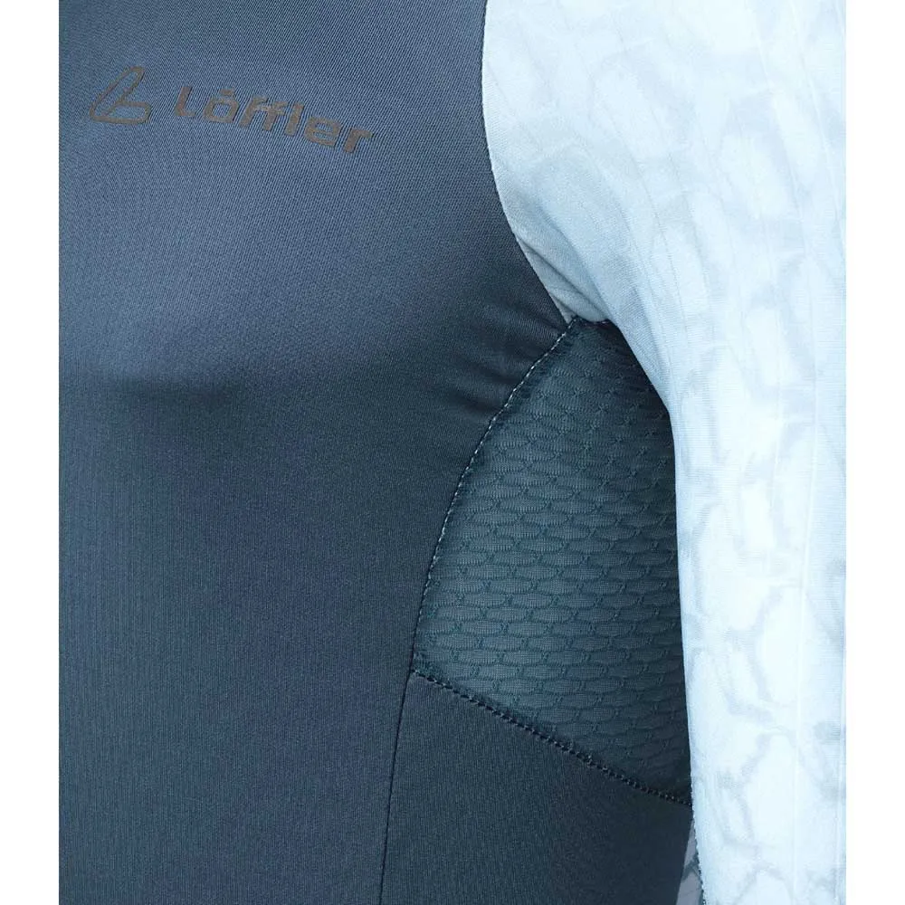 Löffler Full Zip Statement Glam Kort Ermet Trøye Löffler Full Zip Statement Glam Kort Ermet Trøye