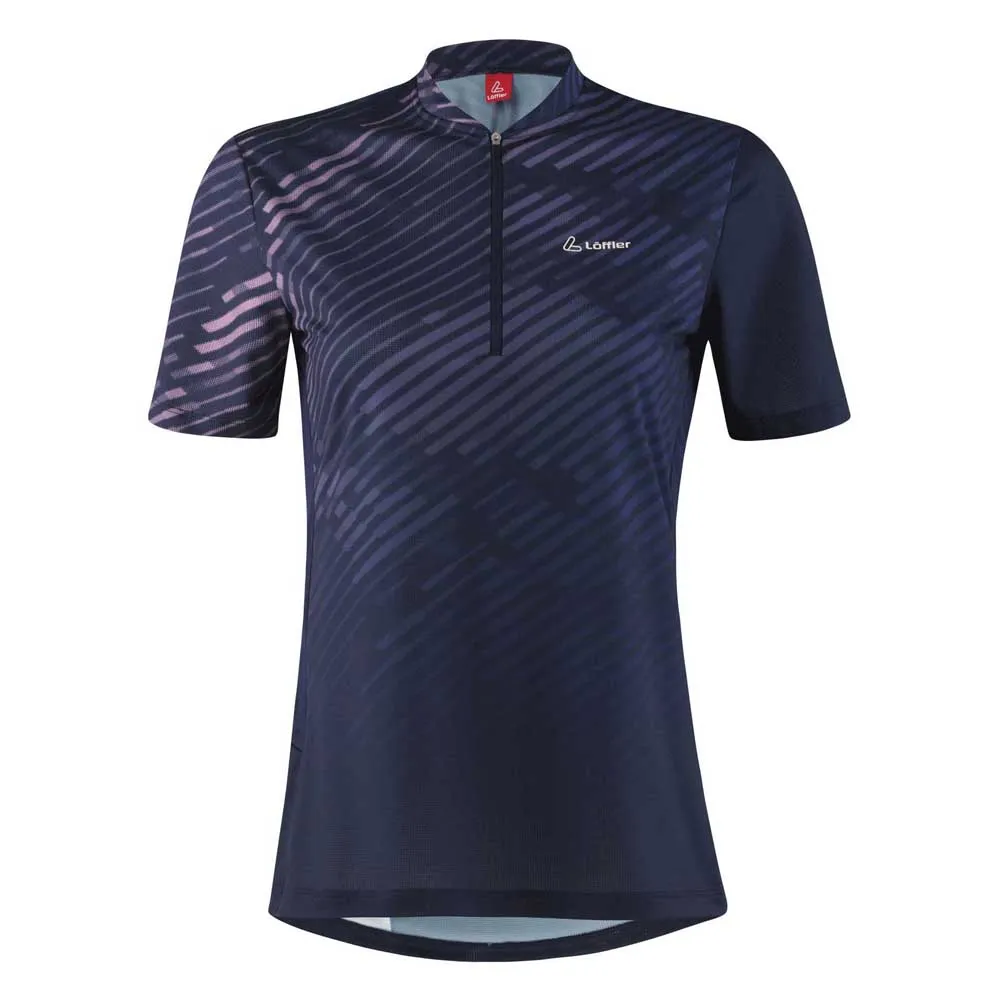 Löffler Half Zip Anemon Kort Ermet Trøye Löffler Half Zip Anemon Kort Ermet Trøye