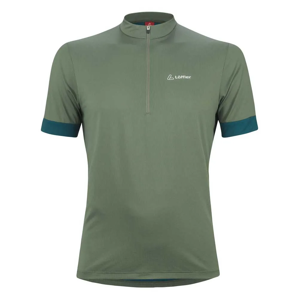 Löffler Half Zip Pukka Kort Ermet Trøye Löffler Half Zip Pukka Kort Ermet Trøye