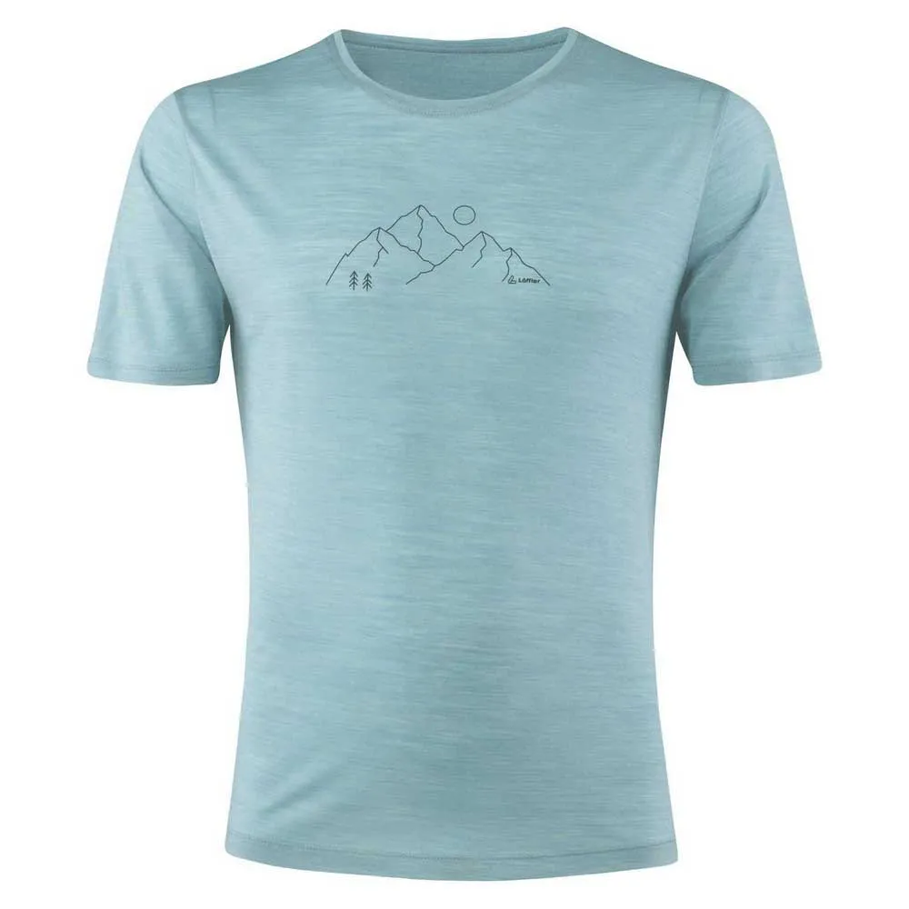 Löffler Mountains Merino-tencel Kortarmet T-skjorte