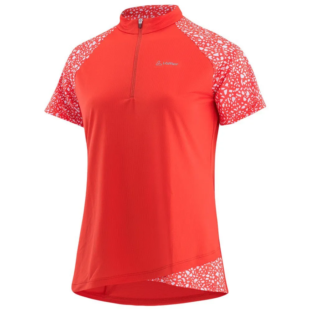 Löffler Rise 4.0 Kortarmet T-skjorte, Fire opal, 3XL