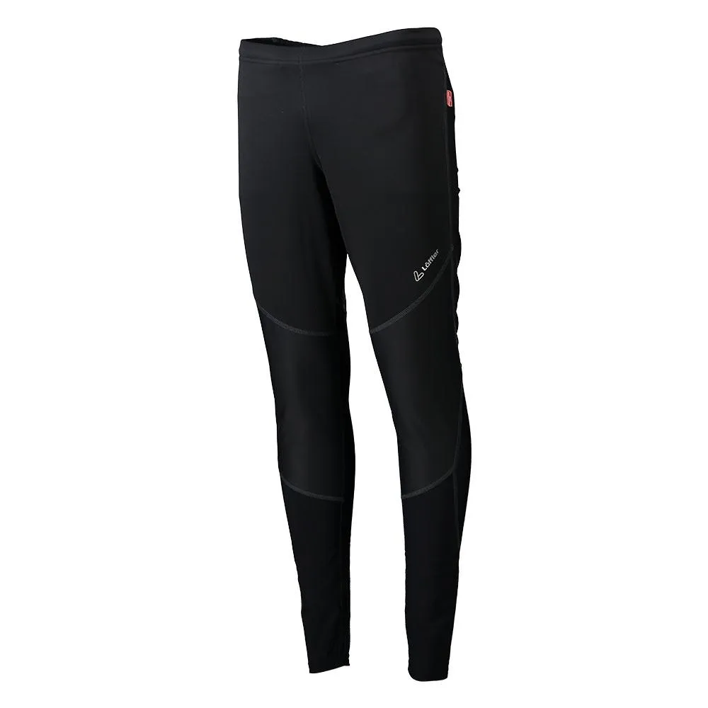 Löffler Softshell Warm Leggings, Black