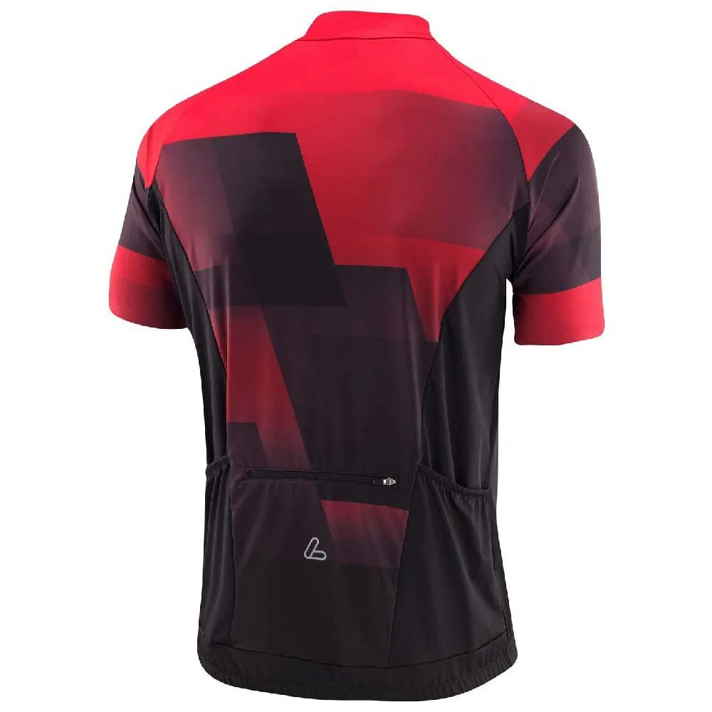 Löffler Stratos Mid Kort Ermet Trøye, Red, S Löffler Stratos Mid Kort Ermet Trøye, Red, S
