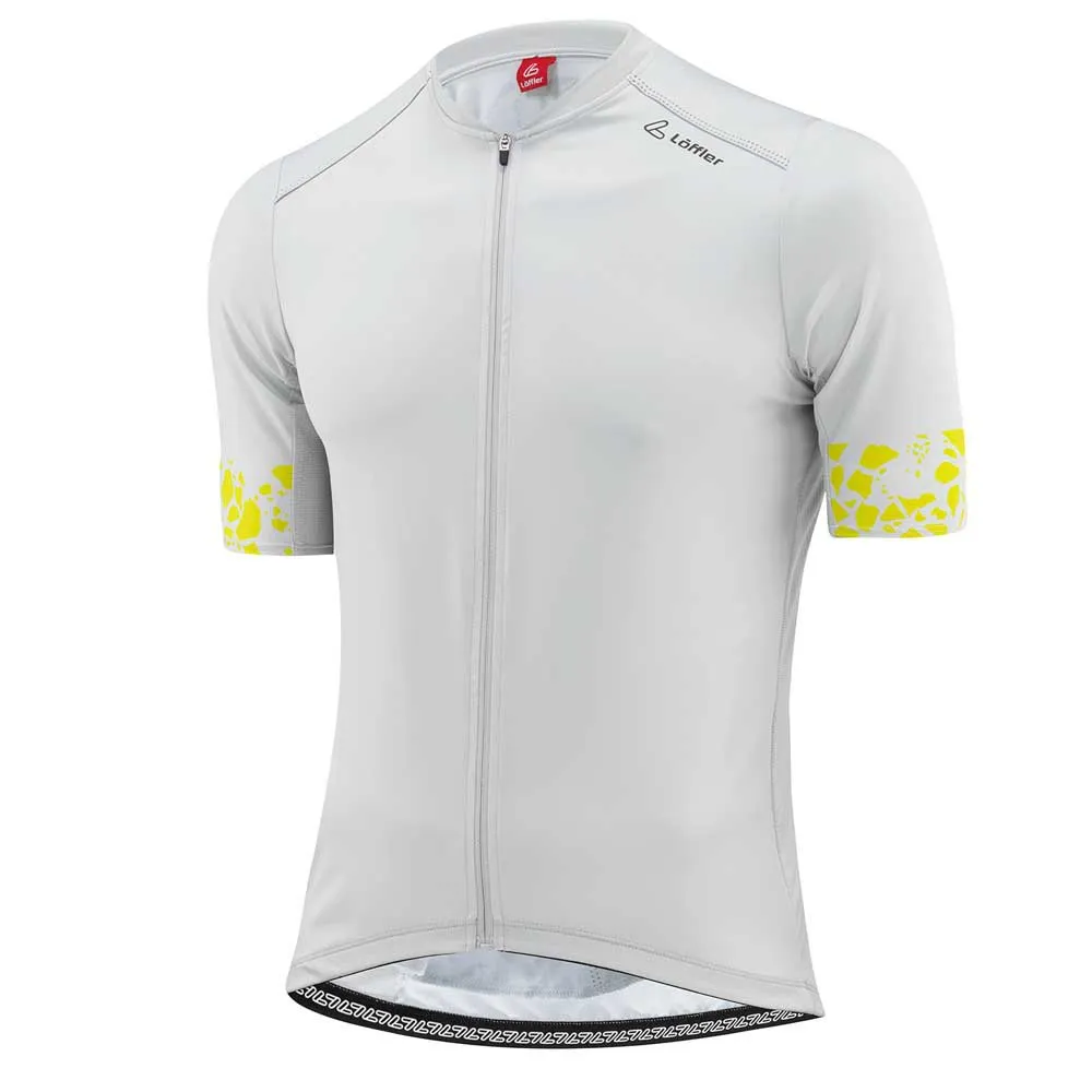 Löffler Terra Hotbond® Rf Kort Ermet Trøye, Silver grey, L