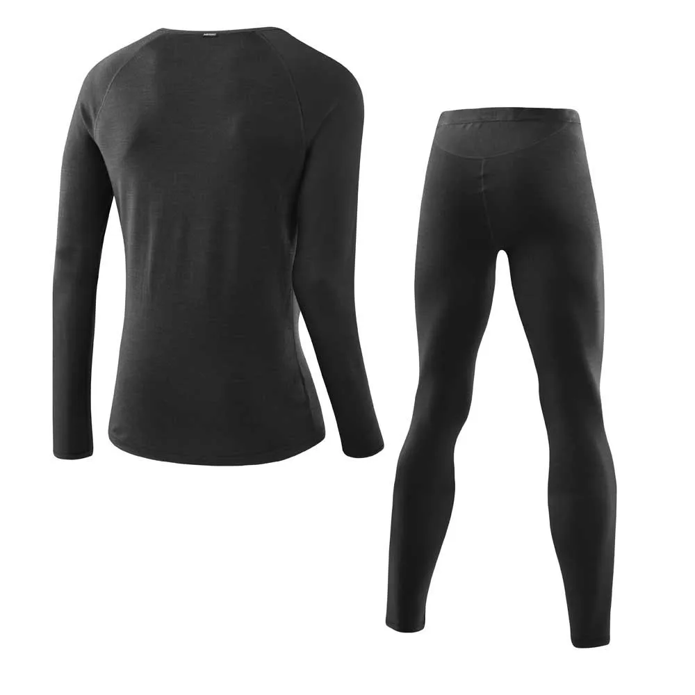 Löffler Transtex Merino Basislagsett, Black