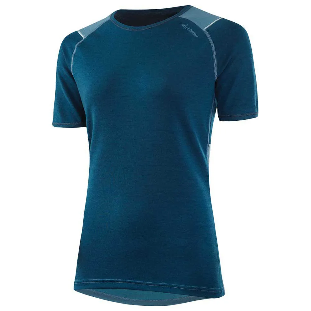 Löffler Transtex® Merino Kortærmet Baselayer, Deep water