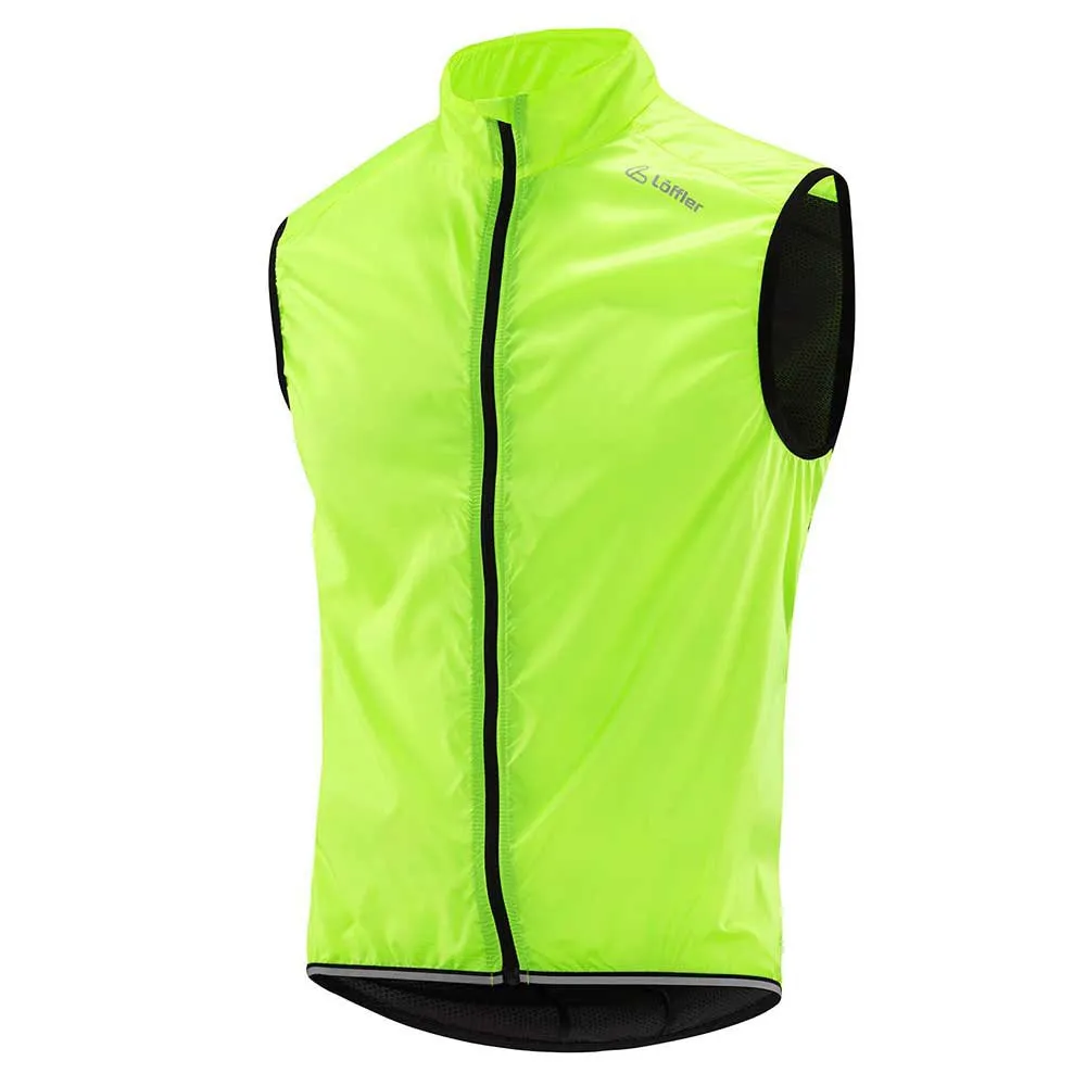 Löffler Windshell Vest, Neon yellow