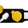 Logilink Efb 19 ´´1u 6 X Cee 7/3 Strømuttak 6 Uttak Med Bryter, Black, One Size