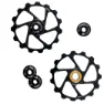 Lola 11s Ceramic Trinsehjulsett For Sykkel, Black, 15t