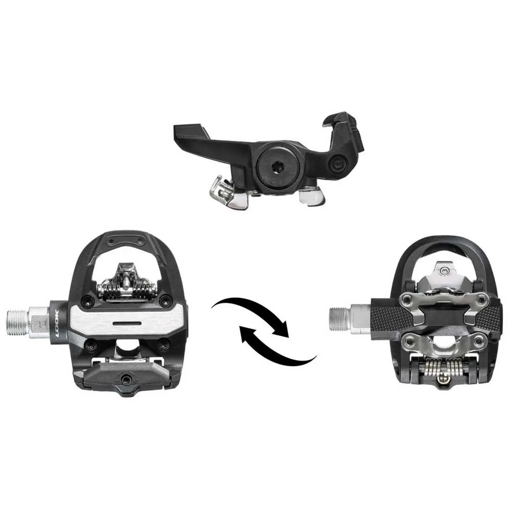 Look Dual Delta Spd Sykkelpedaler, Black, One Size