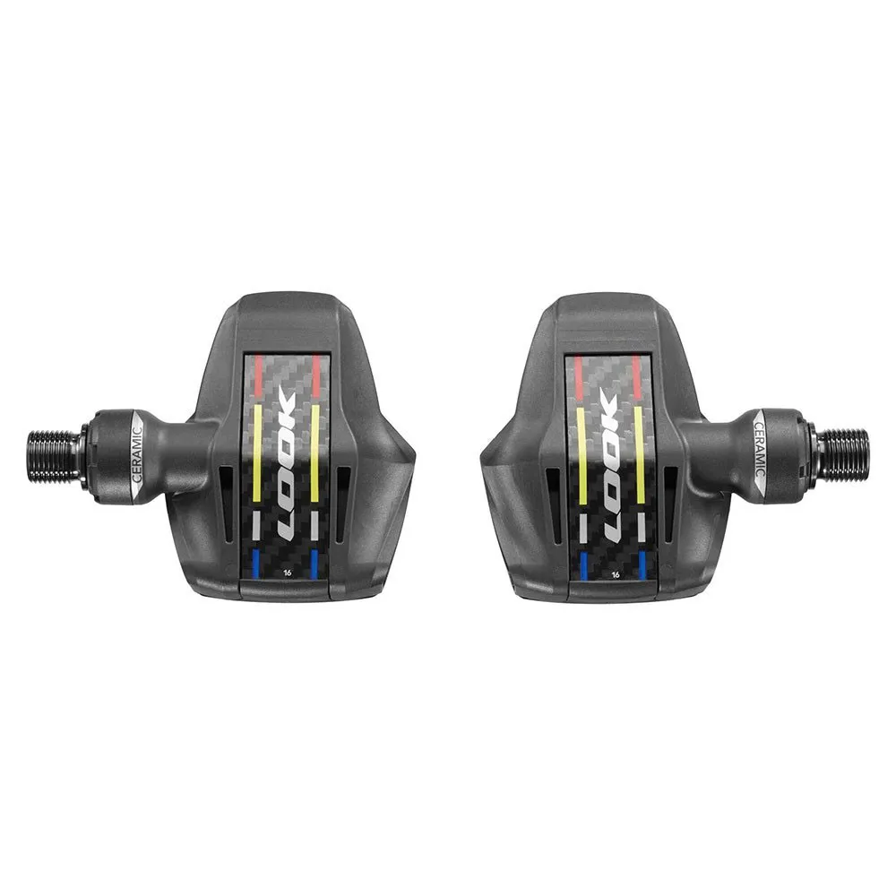 Look Keo Blade Carbon Ceramic Ti Sykkelpedaler Refurbished, Black / grey 2, One Size Look Keo Blade Carbon Ceramic Ti Sykkelpedaler Refurbished, Black / grey 2, One Size