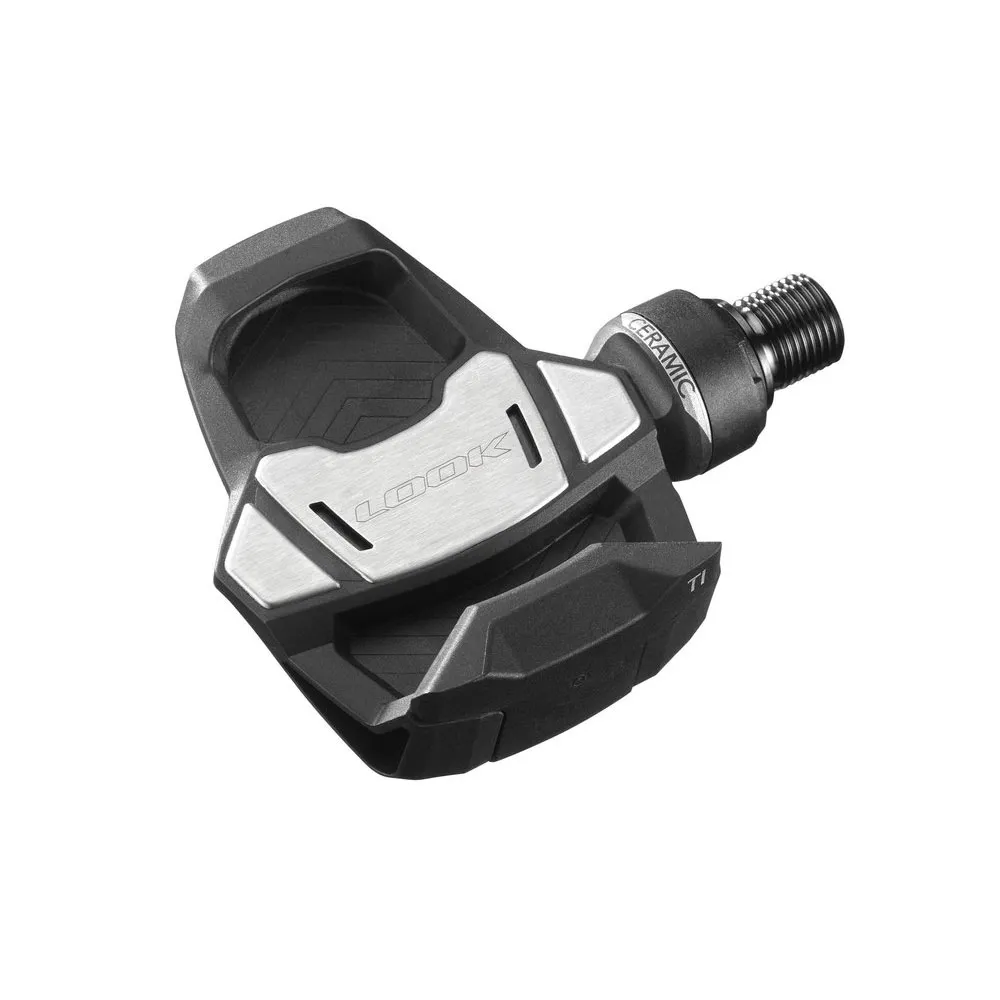 Look Keo Blade Carbon Ceramic Ti Sykkelpedaler Refurbished, Black / grey 2, One Size Look Keo Blade Carbon Ceramic Ti Sykkelpedaler Refurbished, Black / grey 2, One Size