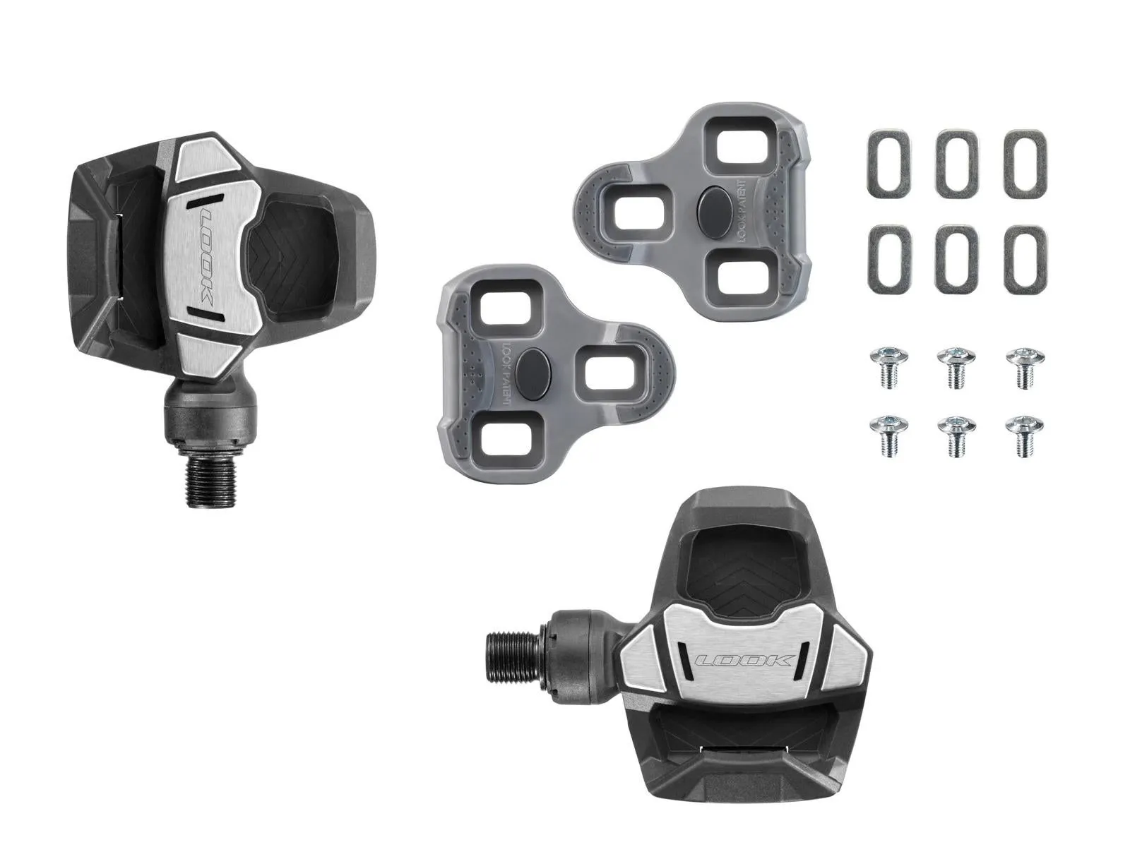 Look Keo Blade Pedaler, Black / grey, One Size Look Keo Blade Pedaler, Black / grey, One Size