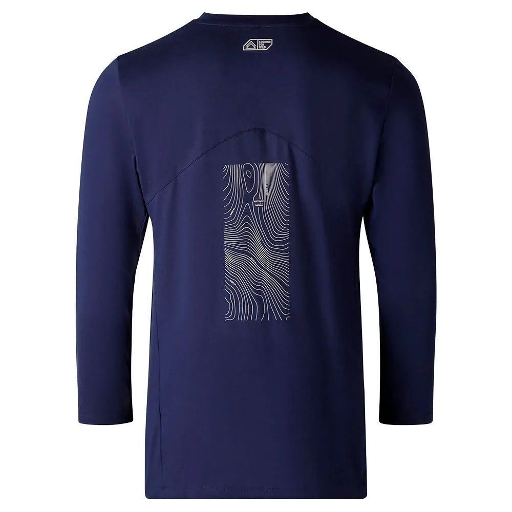 LOOKING FOR WILD Graphite Langarmet T-skjorte