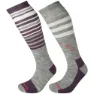 Lorpen S2mwe Ski Mid 2 Pack Eco Sokker, Grey / plum