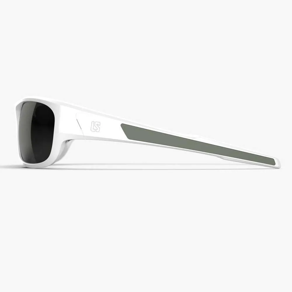 Loubsol Allos 2.0 Polarized Polariserte Solbriller unisex, White, Green Polarized/CAT3 Loubsol Allos 2.0 Polarized Polariserte Solbriller unisex, White, Green Polarized/CAT3