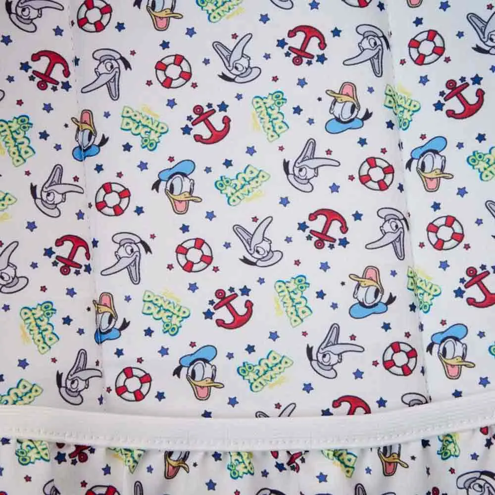 Loungefly Donald Duck 90-års Jubileumssekk, Multicolor Loungefly Donald Duck 90-års Jubileumssekk, Multicolor