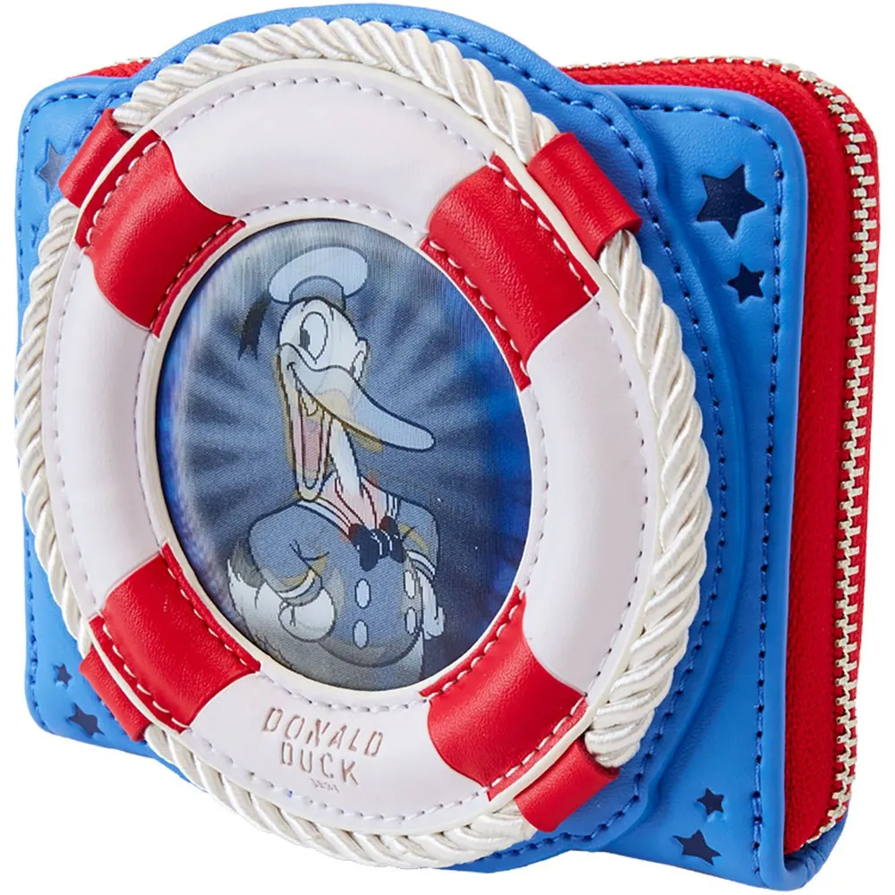 Loungefly Donald Duck 90-årsjubileumslommebok, Multicolor, One Size Loungefly Donald Duck 90-årsjubileumslommebok, Multicolor, One Size