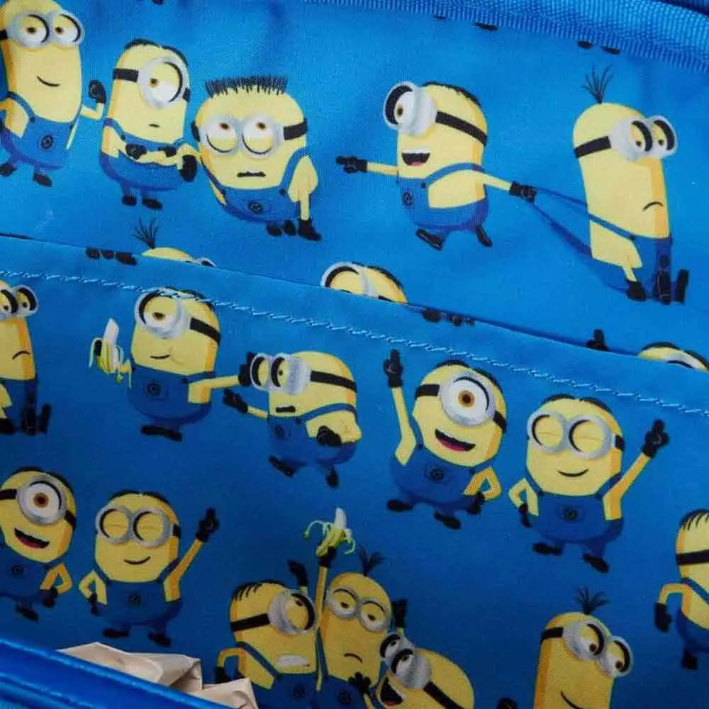 Loungefly Minions Briller Skulderveske, Multicolor Loungefly Minions Briller Skulderveske, Multicolor