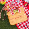 Loungefly Minnie Picnic Basket-skuldertaske, Multicolor