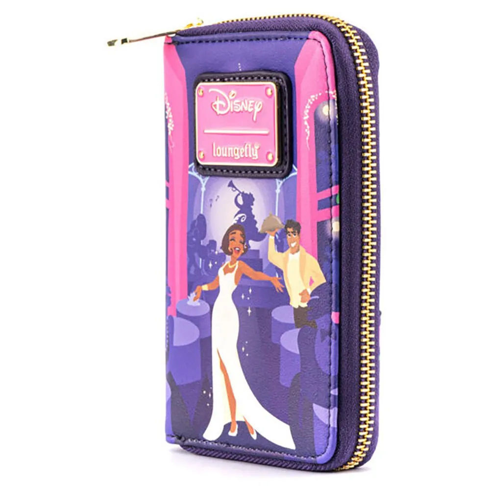 Loungefly Prinsessen Og Frosken Frog-lommeboken, Purple / pink, One Size Loungefly Prinsessen Og Frosken Frog-lommeboken, Purple / pink, One Size