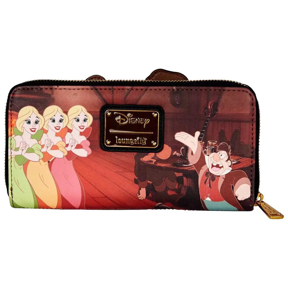 Loungefly Skjønnheten Og Udyret Gaston Disney Lommebok, Multicolor, One Size