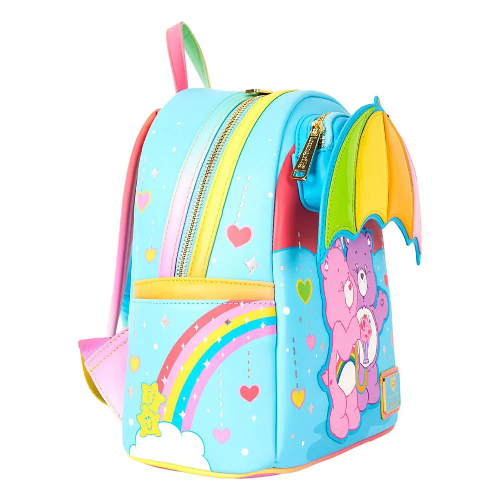 Loungefly The Care Bears By Rainbow Mini Ryggsekk, Multicolor Loungefly The Care Bears By Rainbow Mini Ryggsekk, Multicolor