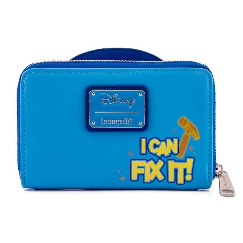 Loungefly Wreck-it Ralph Fix It Lommebok, Blue / brown, One Size