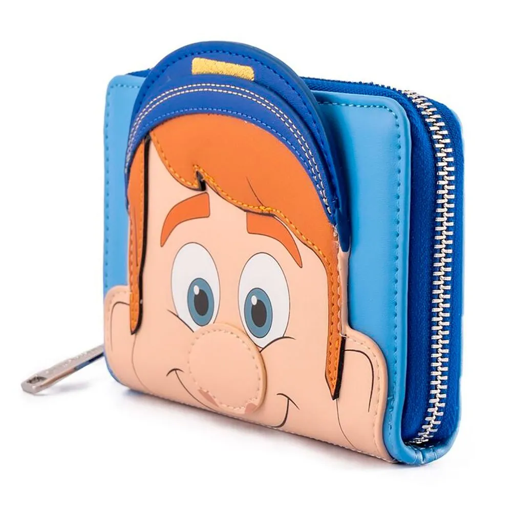 Loungefly Wreck-it Ralph Fix It Lommebok, Blue / brown, One Size