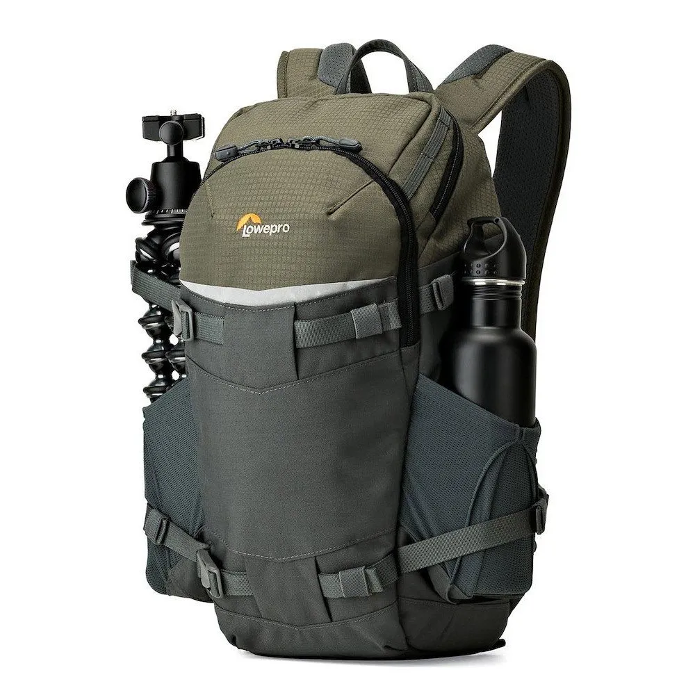 Lowepro Flipside Trek 250 Aw Ryggsekk, Green / grey Lowepro Flipside Trek 250 Aw Ryggsekk, Green / grey