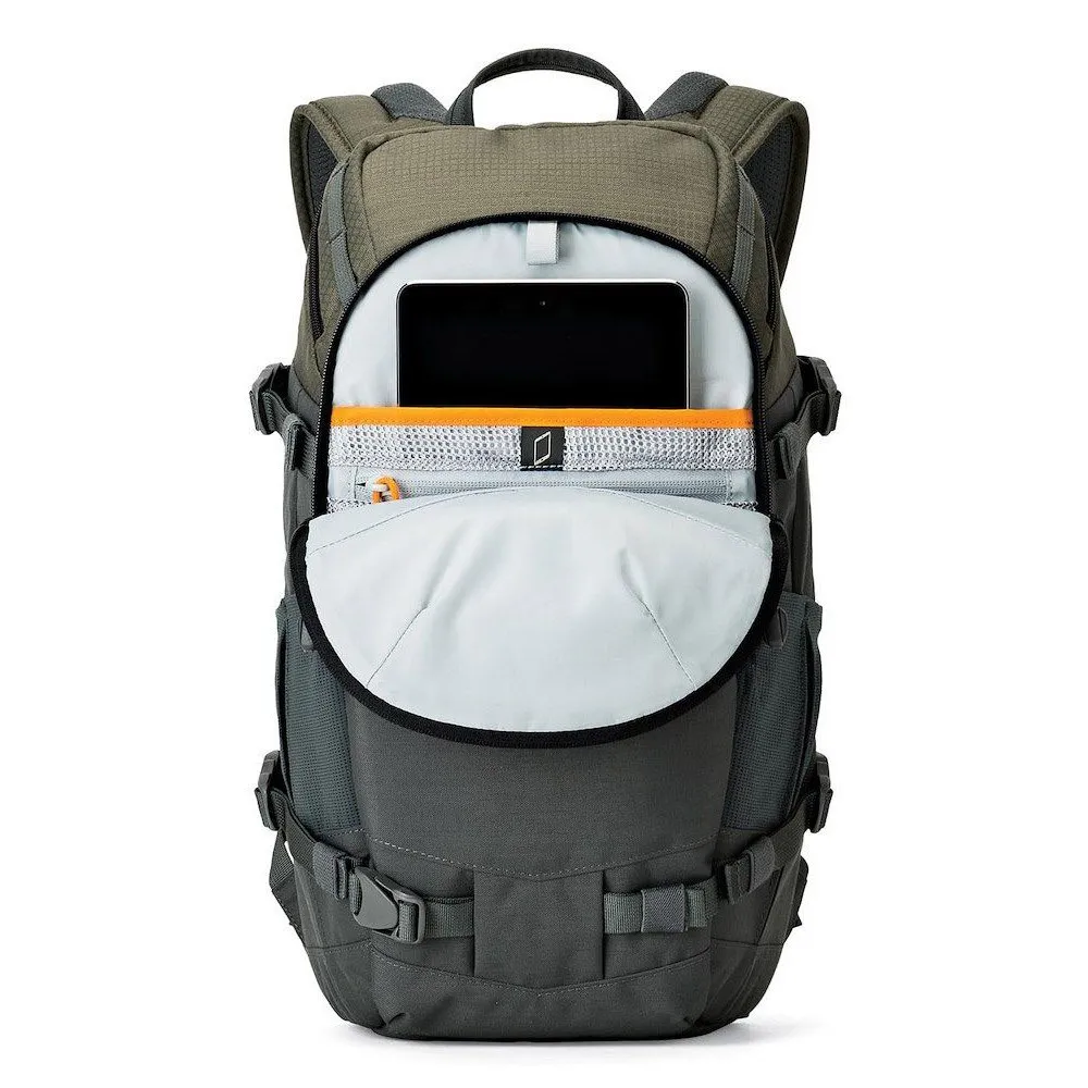 Lowepro Flipside Trek 250 Aw Ryggsekk, Green / grey Lowepro Flipside Trek 250 Aw Ryggsekk, Green / grey