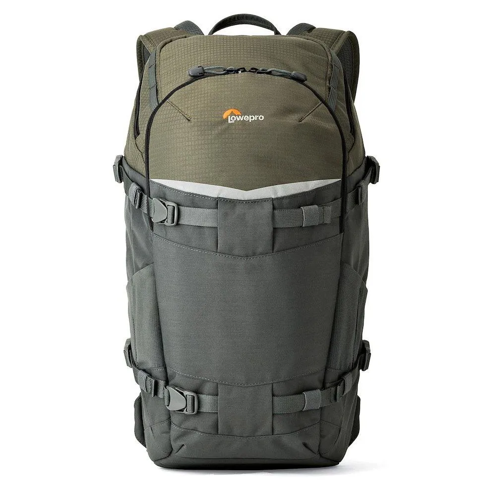 Lowepro Flipside Trek 350 Aw Ryggsekk, Green / grey