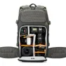 Lowepro Flipside Trek 450 Aw Ryggsekk, Green / grey