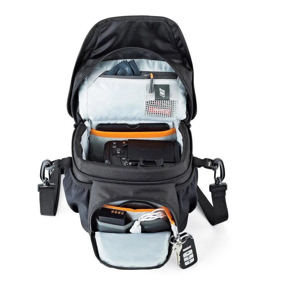 Lowepro Nova 140 Aw Ii Arrangørveske, Black Lowepro Nova 140 Aw Ii Arrangørveske, Black